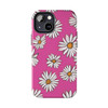 Crazy Daisies 70's Theme Tough Phone Case for iPhone in 21 different sizes. Compatible with iPhone 7, 8, X, 11, 12, 13, 14 and more.