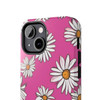 Crazy Daisies 70's Theme Tough Phone Case for iPhone in 21 different sizes. Compatible with iPhone 7, 8, X, 11, 12, 13, 14 and more.