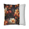 Pillow Case in "Fall Splendor" Beautiful Rich Color Pillow Cover Case Zippered Closure Polyester double sided design