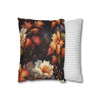 Pillow Case in "Fall Splendor" Beautiful Rich Color Pillow Cover Case Zippered Closure Polyester double sided design