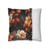 Pillow Case in "Fall Splendor" Beautiful Rich Color Pillow Cover Case Zippered Closure Polyester double sided design