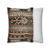 Pillow Case Southwest Pattern Spun Polyester Square Throw Pillow Cover Aztec Inspired couch sofa bed living room decorative hidden zipper