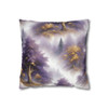 Pillow Case Purple and Gold Toile Pattern Spun Polyester Square Pillow Cover with hidden zipper purple gold white fantasy sofa couch