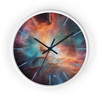 Space Nebula Wall Clock