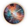 Space Nebula Wall Clock