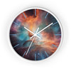 Space Nebula Wall Clock