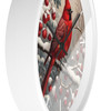 Christmas Cardinal Wall Clock