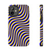 Optical Illusion Tough Phone Case for iPhone in 21 different sizes. Compatible with iPhone 7, 8, X, 11, 12, 13, 14 and more.