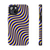 Optical Illusion Tough Phone Case for iPhone in 21 different sizes. Compatible with iPhone 7, 8, X, 11, 12, 13, 14 and more.