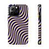 Optical Illusion Tough Phone Case for iPhone in 21 different sizes. Compatible with iPhone 7, 8, X, 11, 12, 13, 14 and more.