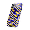 Optical Illusion Tough Phone Case for iPhone in 21 different sizes. Compatible with iPhone 7, 8, X, 11, 12, 13, 14 and more.