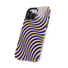 Optical Illusion Tough Phone Case for iPhone in 21 different sizes. Compatible with iPhone 7, 8, X, 11, 12, 13, 14 and more.