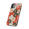 Oriental Floral Design Tough Phone Case for iPhone in 21 different sizes. Compatible with iPhone 7, 8, X, 11, 12, 13, 14 and more.