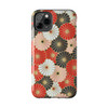 Oriental Floral Design Tough Phone Case for iPhone in 21 different sizes. Compatible with iPhone 7, 8, X, 11, 12, 13, 14 and more.