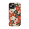 Oriental Floral Design Tough Phone Case for iPhone in 21 different sizes. Compatible with iPhone 7, 8, X, 11, 12, 13, 14 and more.