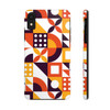 Retro Geometric Pattern Tough Phone Case for iPhone in 21 different sizes. Compatible with iPhone 7, 8, X, 11, 12, 13, 14 and more.