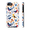 Spring Bird Pattern Tough Phone Case for iPhone in 21 different sizes. Compatible with iPhone 7, 8, X, 11, 12, 13, 14 and more.