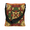 Magic Carpet Pattern Design Tote | Adjustable Tote Bag|Two Sizes 16 inch or 18 inch