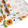 Cute Orange Floral Botanical Table Runner (Cotton, Poly)