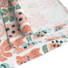 Peach and Sage Cute Cat Pattern Table Runner (Cotton, Poly)