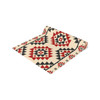 Geometric Pattern in Red, Black, and Cream Table Runner (Cotton, Poly)