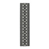 Geometric Pattern in Black and White Table Runner (Cotton, Poly)