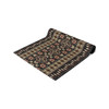 Oriental Pattern in Black, Red, and Gold Table Runner (Cotton, Poly)