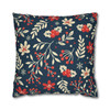 Winter Berries Throw Pillow Cover| Super Soft Polyester Accent Pillow