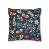 Winter Berries Throw Pillow Cover| Super Soft Polyester Accent Pillow