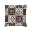 Patchwork Floral Throw Pillow Cover| Super Soft Polyester Accent Pillow