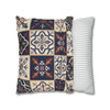 Patchwork Floral Throw Pillow Cover| Super Soft Polyester Accent Pillow