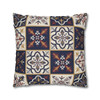 Patchwork Floral Throw Pillow Cover| Super Soft Polyester Accent Pillow