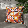 Geometric Retro Design Throw Pillow Cover| Super Soft Polyester Accent Pillow