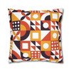 Geometric Retro Design Throw Pillow Cover| Super Soft Polyester Accent Pillow