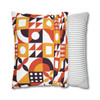 Geometric Retro Design Throw Pillow Cover| Super Soft Polyester Accent Pillow