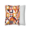 Geometric Retro Design Throw Pillow Cover| Super Soft Polyester Accent Pillow