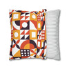 Geometric Retro Design Throw Pillow Cover| Super Soft Polyester Accent Pillow