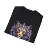 Amethyst Cougar T Shirt| Unisex Softstyle T-Shirt| Purple and Gold Design