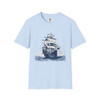 Pirate Ship T Shirt|  Writers Shirt| Gift for Pirate Lover| Softstyle T-Shirt| Inspirational Tees| 80's Tees| Gen X Tees