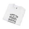 Sorry Not Sorry for the Accurate Things I Said T Shirt| Pastel Softstyle T-Shirt| Humorous Tees| 80's Tees| Gen X Tees