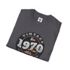 Vintage Born in 1970 T Shirt| Unisex Softstyle T-Shirt| Funny Shirts| Generation X Shirts