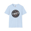 Vintage Born in 1967 T Shirt| Unisex Softstyle T-Shirt| Funny Shirts| Generation X Shirts