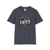 Vintage Born in 1972 T Shirt| Unisex Softstyle T-Shirt| Funny Shirts| Generation X Shirts