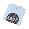 Vintage Born in 1968 T Shirt| Unisex Softstyle T-Shirt| Funny Shirts| Generation X Shirts