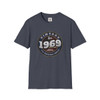 Vintage Born in 1969 T Shirt| Unisex Softstyle T-Shirt| Funny Shirts| Generation X Shirts