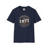 Vintage Born in 1971 T Shirt| Unisex Softstyle T-Shirt| Funny Shirts| Generation X Shirts