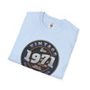 Vintage Born in 1971 T Shirt| Unisex Softstyle T-Shirt| Funny Shirts| Generation X Shirts