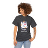 Sassy Cat Graphic "Meow" T-Shirt| Gildan Heavy Cotton| Fun Cat Lover Apparel| Quirky Gift for Friends| Weird Shirts