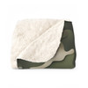 Camouflage Sherpa Fleece Blanket