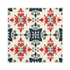 Old World Style Christmas Pattern Design Napkin Set